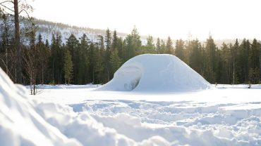 Construire un igloo en Haute-Savoie