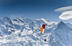 Faire du parapente en hiver en Haute-Savoie